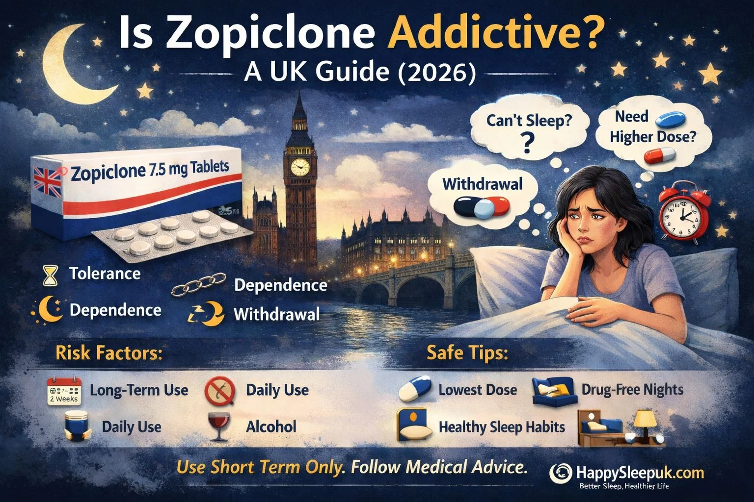 Is Zopiclone Addictive A UK Guide 2026